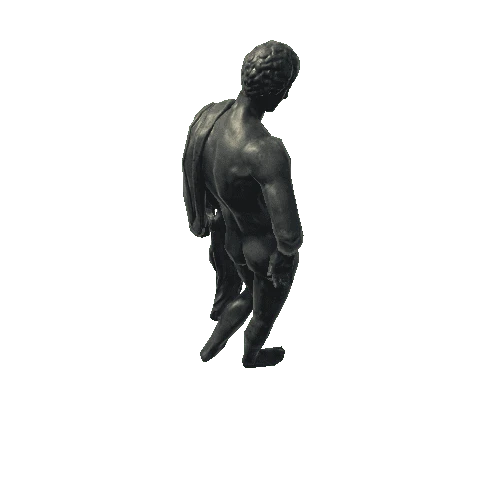 Statue Hermes Copper Mobile
